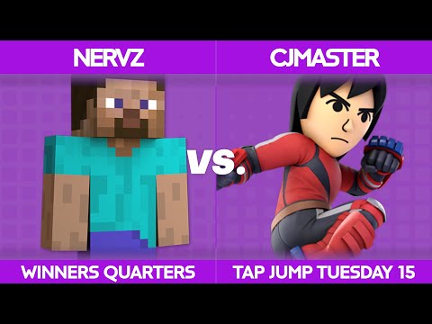 Tap Jump Tuesday 15 - Nervz (Steve) vs CJMaster (Mii Brawler): Winners Quarters