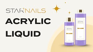 Acrylic Liquid Starnails, 500ml - Sweet Cherry - akrylové tvrdidlo, monomer