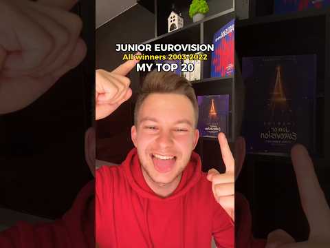 JUNIOR EUROVISION | All winners 2003-2022 | MY TOP 20 | #junioreurovision #shorts