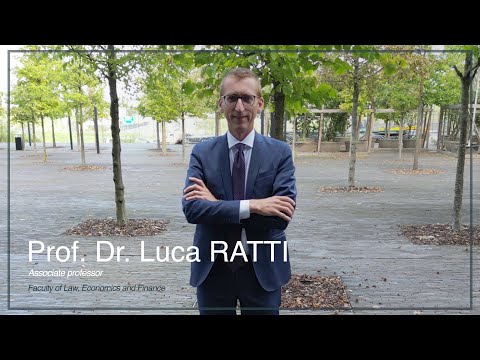 Faculty of Law, Economics and Finance - Teaching Awards 2023 - Prof. Luca Ratti