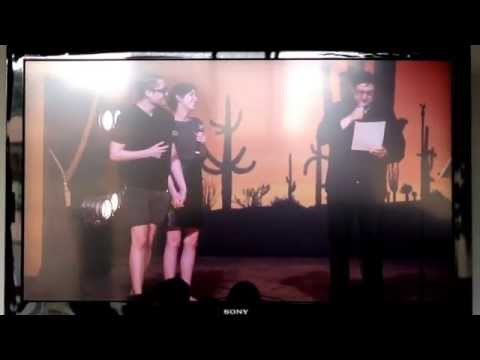 Eugene Mirman officiates a marriage