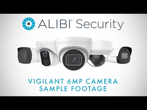 Alibi Vigilant Performance Series Cameras - Sample Video - 6MP Day Mode - Slow Shutter Off