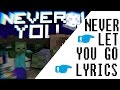 ThnxCya - Never Let You Go - Lyrics 