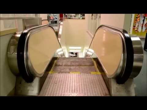 VINTAGE MONTGOMERY ESCALATOR - MONTREAL DEPT STORE