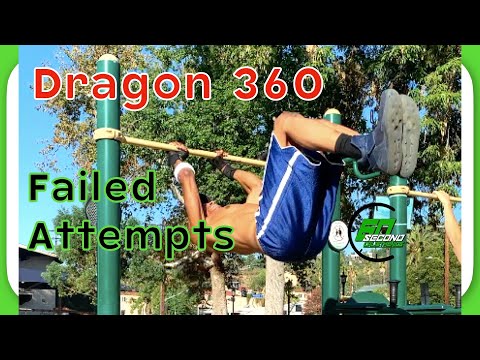 DYNAMIC CALISTHENICS:  Training for Dragon 360 - how many times did I fail?