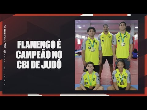 FLAMENGO IS CHAMPION IN THE JUDO CBI