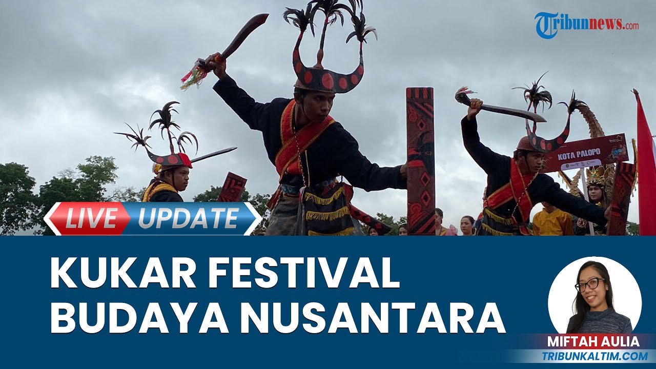 Suasana Kukar Festival Budaya Nusantara 2024 di Tenggarong, Pamerkan Budaya Lokal dan Nusantara