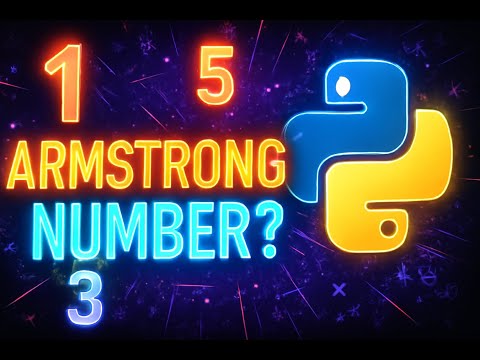 Armstrong Number In Python O Level A Level Practical Program Python Tutorial For Beginners
