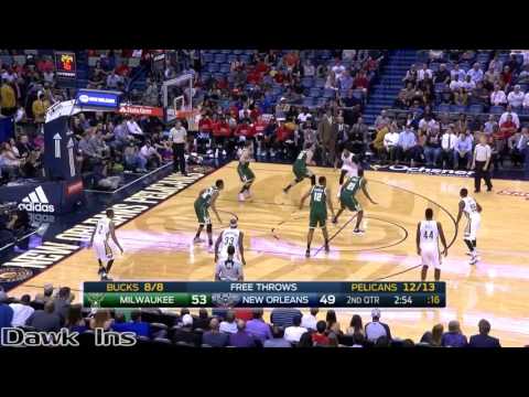 Anthony Davis Full Highlights 2016 11 01 vs Bucks   35 Pts, 15 Rebs, 3 Blks!