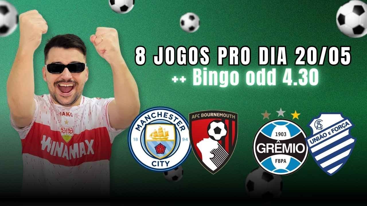 PALPITES E APOSTAS DE FUTEBOL PARA HOJE 20 05 2025 + BILHETE PRONTO (TERÇA-FEIRA)