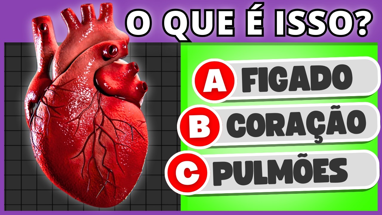Quanto você sabe sobre o CORPO HUMANO? 🧠🩸👁️ | 30 Perguntas Conhecimentos | #quiz #buuquiz