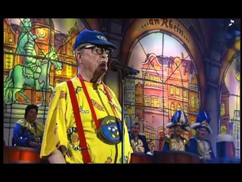Ne Knallkopp alias Dieter Röder - Auftritt Karneval Düsseldorf 2013