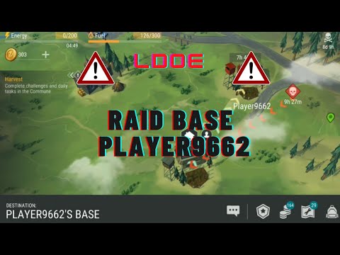 LDOE | raid base Player9662 | Last Day On Earth Survival