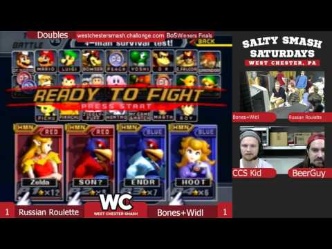 WCS 10/11/15 Doubles Winners Finals: Russian Roulette (Red) VS Bones + Widl (Blue)