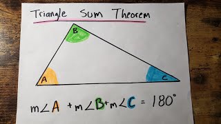 Triangle Sum Theorem Proof