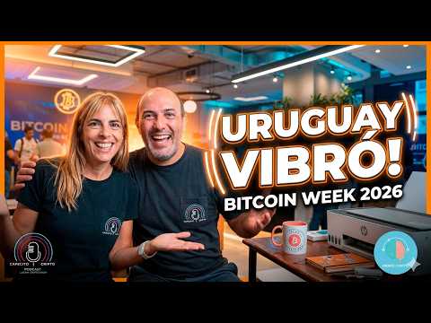 Bitcoin Week Uruguay: Cómo la comunidad hizo vibrar el país! 😎🧡