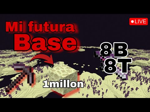 Insane Endstone Mining! 1MILLION+ in 8B8T
