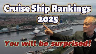 Cruise Ship Rankings 2025! Which Cruise Ship is #1?  Master K GO Rating System #cruise #travel  #fun