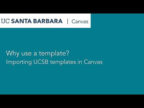 Best Practices | UCSB Canvas