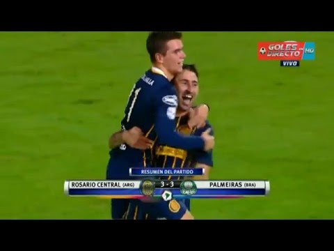 Rosario Central vs Palmeiras 3-3 Resumen del Partido  |  Copa Libertadores