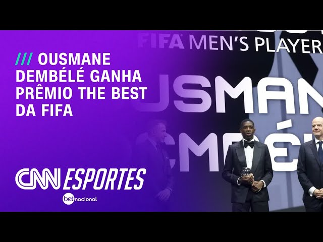 The Best 2025: Dembélé é eleito o melhor jogador do mundo pela Fifa | CNN NOVO DIA