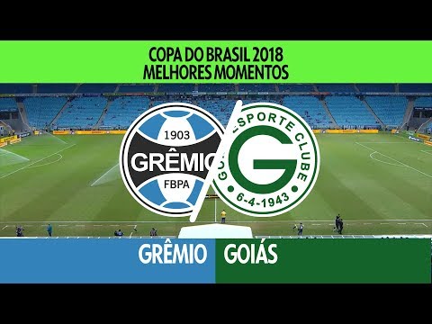 Melhores Momentos - Grêmio 3 x 1 Goiás - Copa do Brasil - 09/05/2018