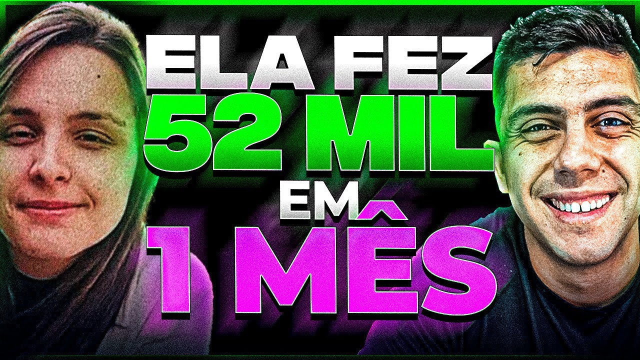 ELA FEZ 53 MIL EM 1 MÊS COMO AFILIADA NO AUTOMATICO
