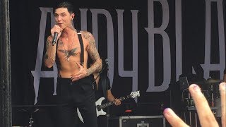 Andy Black- Homecoming King + We Don&#39;t Have To Dance- Live@ Vans Warped Tour 2017
