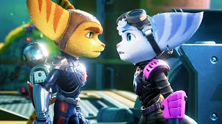 Ratchet Has a Crush on Rivet (All Scenes) - Ratchet &amp; Clank: Rift Apart PS5 2021