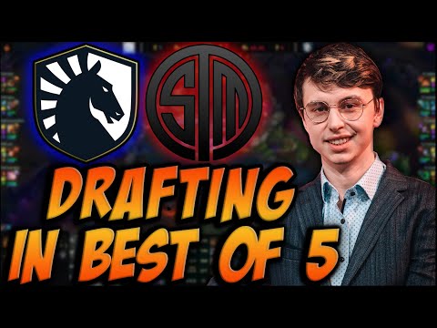 HOW TO DRAFT IN BEST OF 5 - TSM VS TL WINNERS SEMIS - CAEDREL