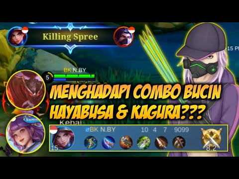 Natalia Mengahadapi Combo Bucin ! Hayabusa & Kagura? | Natalia Roam Gameplay - MLBB