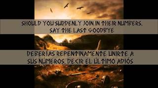 Týr - Fields of the fallen (Lyrics + Sub. español)