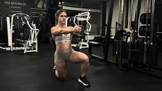 Half-Kneeling Cable Pallof press