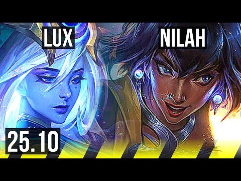 LUX & Karma vs NILAH & Bard (ADC) | 8/2/5 | EUW Grandmaster | 25.10