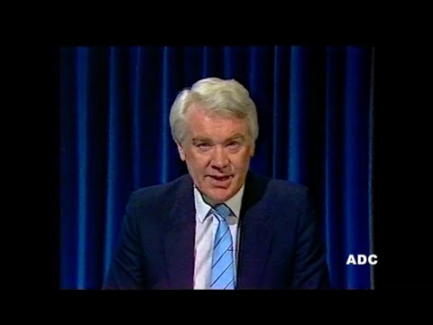 Anglia TV adverts, trailer, announcer Michael Speake in-vision 17th February 1987