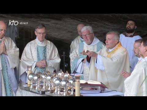 Messe de 10h à Lourdes du 31 juillet 2023