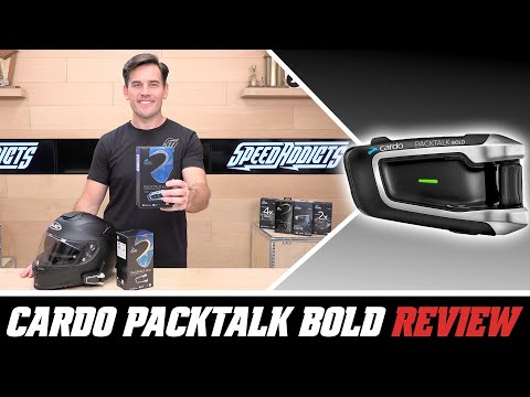 Cardo Packtalk Bold Bluetooth Headset Review at SpeedAddicts.com