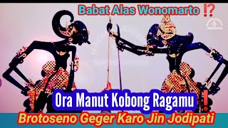 Download lagu Lakon Istimewa Rame ⁉️🗡️ Brotoseno vs Jin Jodipati Orat-arit Wadyobolo Gandarwo_Kurowo mp3