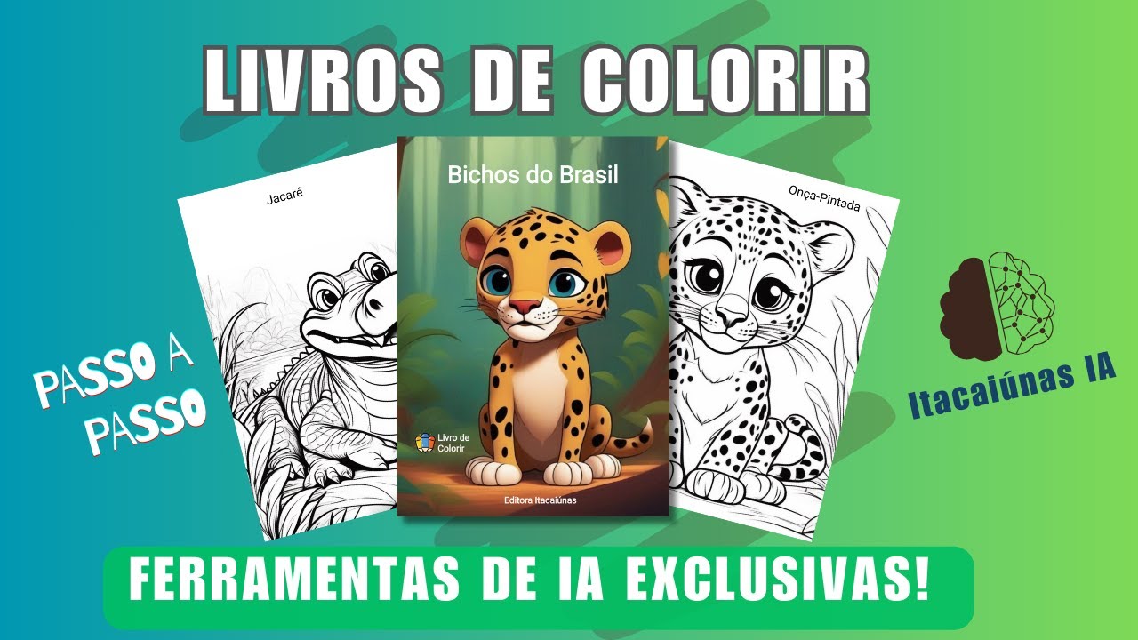 Crie Livros de Colorir Incríveis com Inteligência Artificial - Tutorial Passo a Passo