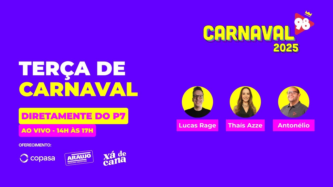 TRIO DO ALOK | LAVÔ TÁ NOVO | BAIANEIROS | BARTUCADA | CENTRAL DO CARNAVAL - 04/03/2025