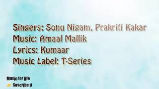 tu hi na jaane karaoke with lyrics - Azhar| Sonu Nigam &amp; Prakriti Kakar