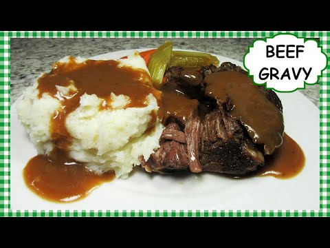 How To Make HOMEMADE BEEF GRAVY from Scratch Recipe ~...
