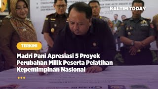 Madri Pani Apresiasi 5 Proyek Perubahan Milik Peserta Pelatihan Kepemimpinan Nasional