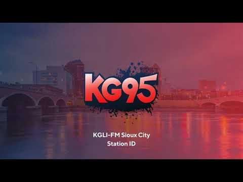 KGLI-FM 95.5: KG95 - Sioux City, IA - Station ID - 8/24/2024