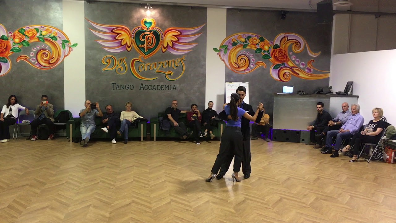 2 Corazones Tango Accademia - Demo Lezione Danilo Maddalena & Pam Est Là