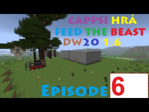 Cappsi hrá Feed the Beast 1.6 [SK] ep. 6 - Návšteva Netheru ;)  (HĐ)