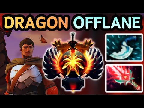 🔥 NEW PATCH 7.40b DRAGON KNIGHT OFFLANE TOO TANKY TO IGNORE | DOTA 2 GAMEPLAY 🔥