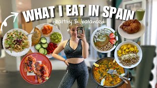 WHAT I EAT IN A DAY ON HOLIDAY IN SPAIN (healthy, balanced & intuitive)