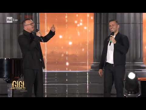 Gigi d'alessio e Francesco Cicchella