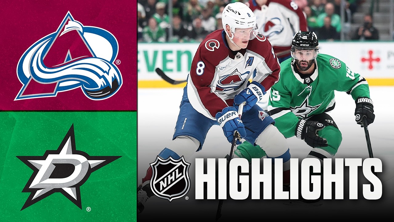 Avalanche vs. Stars | NHL Highlights | March 06, 2026